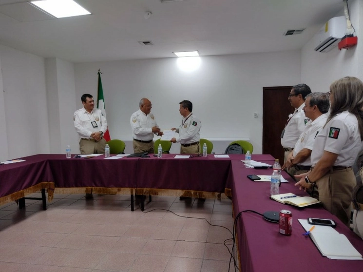 A través de su cuenta de Twitter, el INM dio a conocer el nombramiento de Marín Salazar. Foto tomada de Twitter @INAMI_mx.