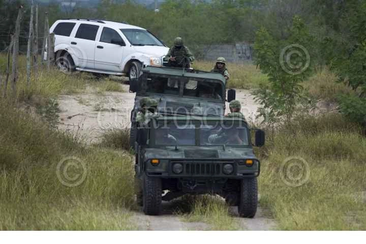 En la imagen, fuerzas de seguridad realizan un operativo de búsqueda por personas desaparecidas en Reynosa, Tamaulipas. Foto Cuartoscuro
