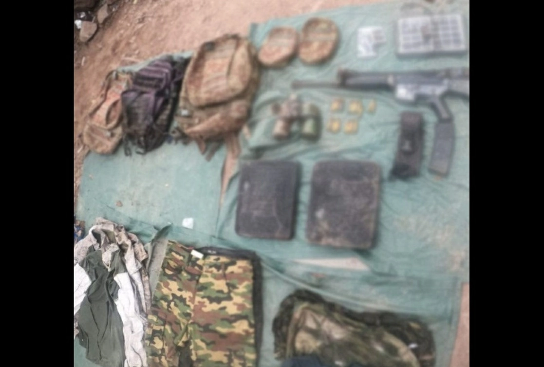 Los materiales asegurados fueron puestos a disposición de la delegación de la FGR en Apatzingán, Michoacán. Fotografía tomada de twitter @GN_MEXICO_


