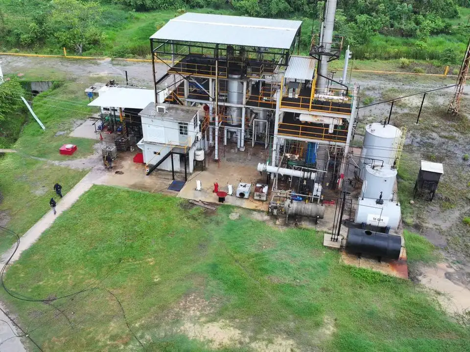 Instituciones federales desmantelaron un centro de producción “artesanal” de diésel en Coatzacoalcos, Veracruz. Foto
