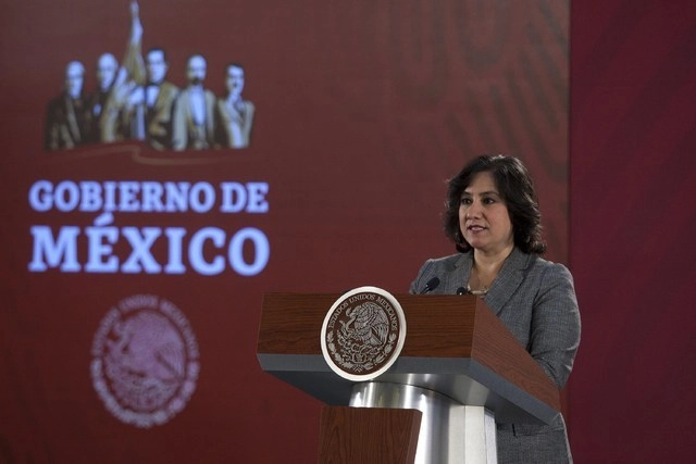 Irma Eréndira Sandoval, titular de la Secretaría de la Función Pública. Foto Archivo / Cristina Rodríguez