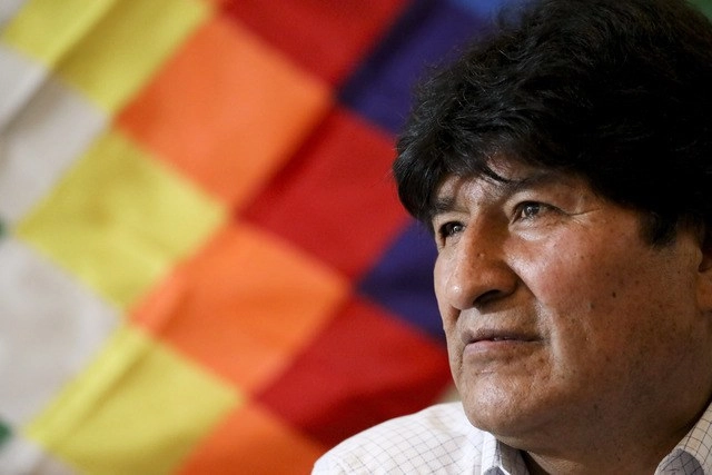 El ex presidente de Bolivia, Evo Morales, en Buenos Aires, en imagen del 17 de febrero pasado. Foto Ap 