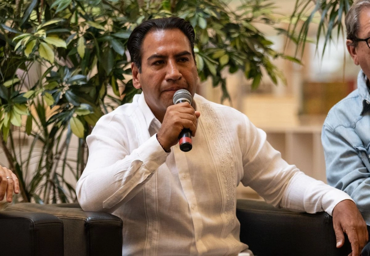 El gobernador de Chiapas, Eduardo Ramírez Aguilar, durante un evento el 25 de mayo de 2025. Foto 