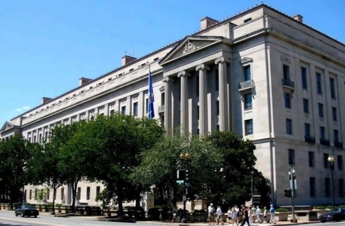 Edificio del Departamento de Justicia de EU. 