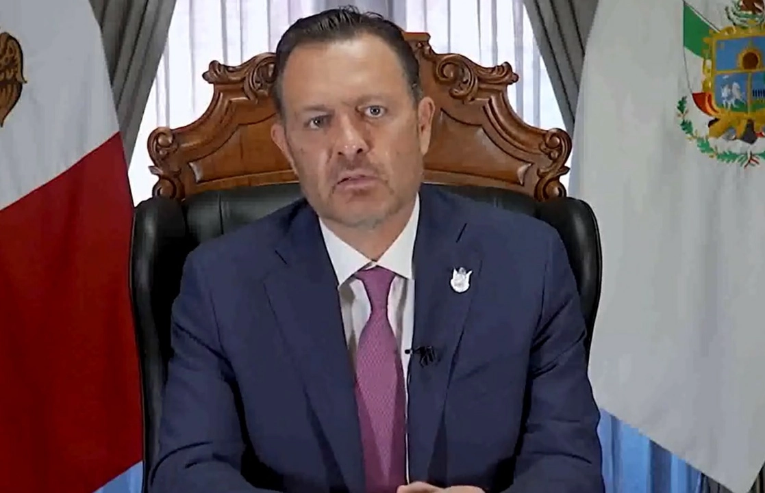 Mauricio Kuri, gobernador de Querétaro reconoció que las autoridades estuvieron rebasadas en la trifulca del Estadio. Foto @makugo