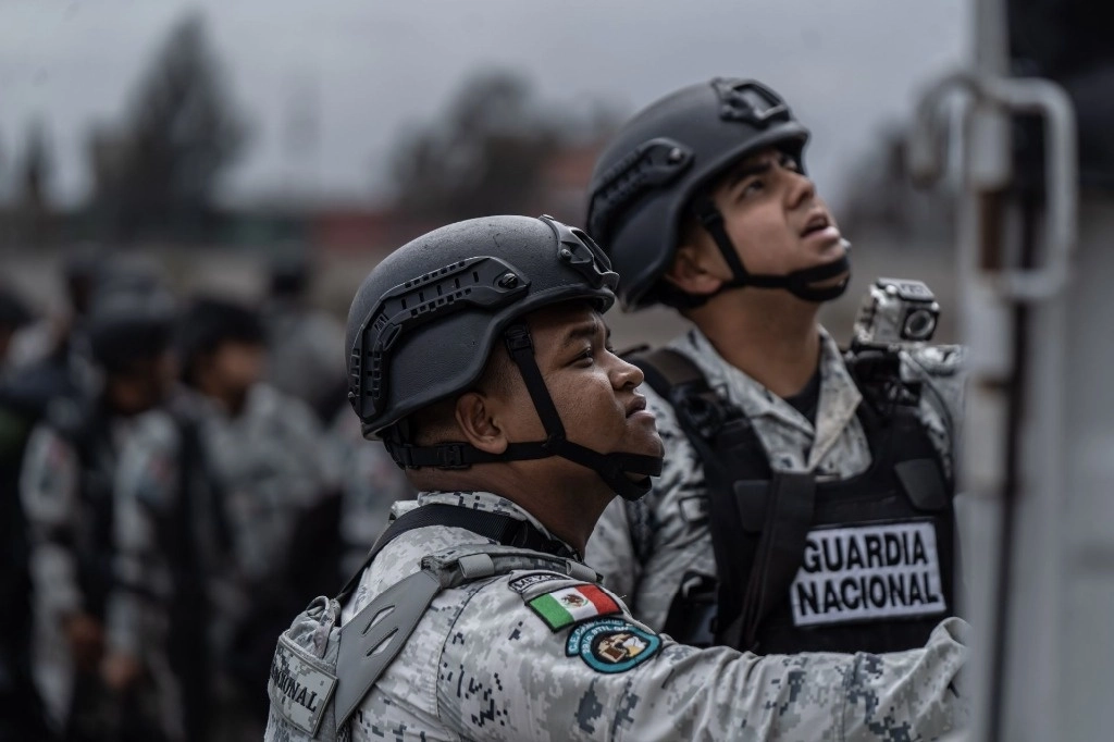 Esto forma parte de la movilización de 10 mil elementos de la GN a la frontera con Estados Unidos. Foto Cuartoscuro