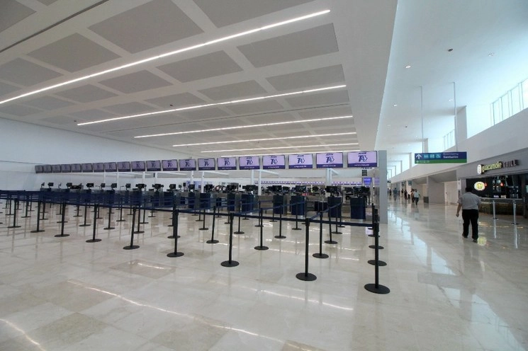 Aeropuerto de Cancún, en imagen de archivo. Foto Cuartoscuro