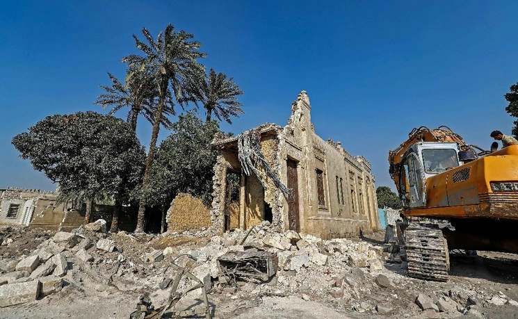 La imagen muestra la histórica necrópolis de la Ciudad de los Muertos en la capital de Egipto, El Cairo. Foto Afp
