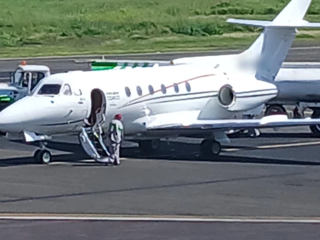 El Instituto Nacional de Migración detectó en Chiapas un vuelo privado que intentaba transportar a seis migrantes. Foto @INAMI_mx