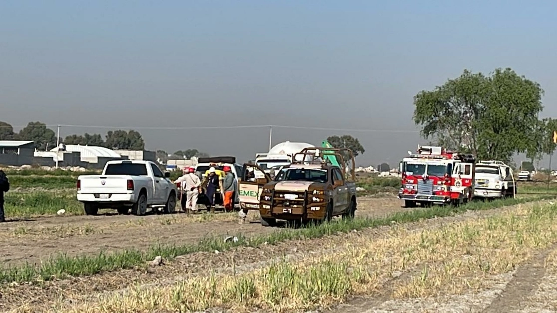 Personal de Pemex detectó una baja presión en el ducto que corre por los ejidos de Santa María Tonanitla. Foto La Jornada