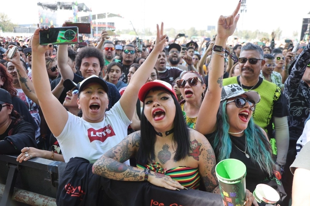 El Vive Latino se realizó este fin de semana, 16 y 17 de marzo, en el autódromo Hermanos Rodríguez. Foto Cuartoscuro 