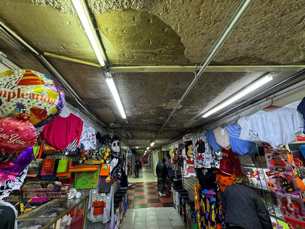 Comerciantes y peatones que utilizan los pasos a desnivel de la calzada de Tlalpan manifestaron preocupación por el abandono en que se encuentran estos cruces subterráneos. 