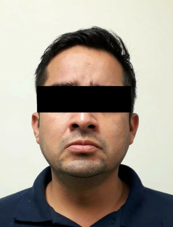 Cipriano "N" de 42 años, fue detenido en un domicilio de la colonia Azteca en el municipio de Guadalupe. Foto La Jornada