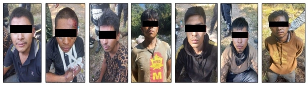 Se aseguraron siete armas de fuego de alto poder, 59 cargadores y más de mil 600 cartuchos. Foto Sedena