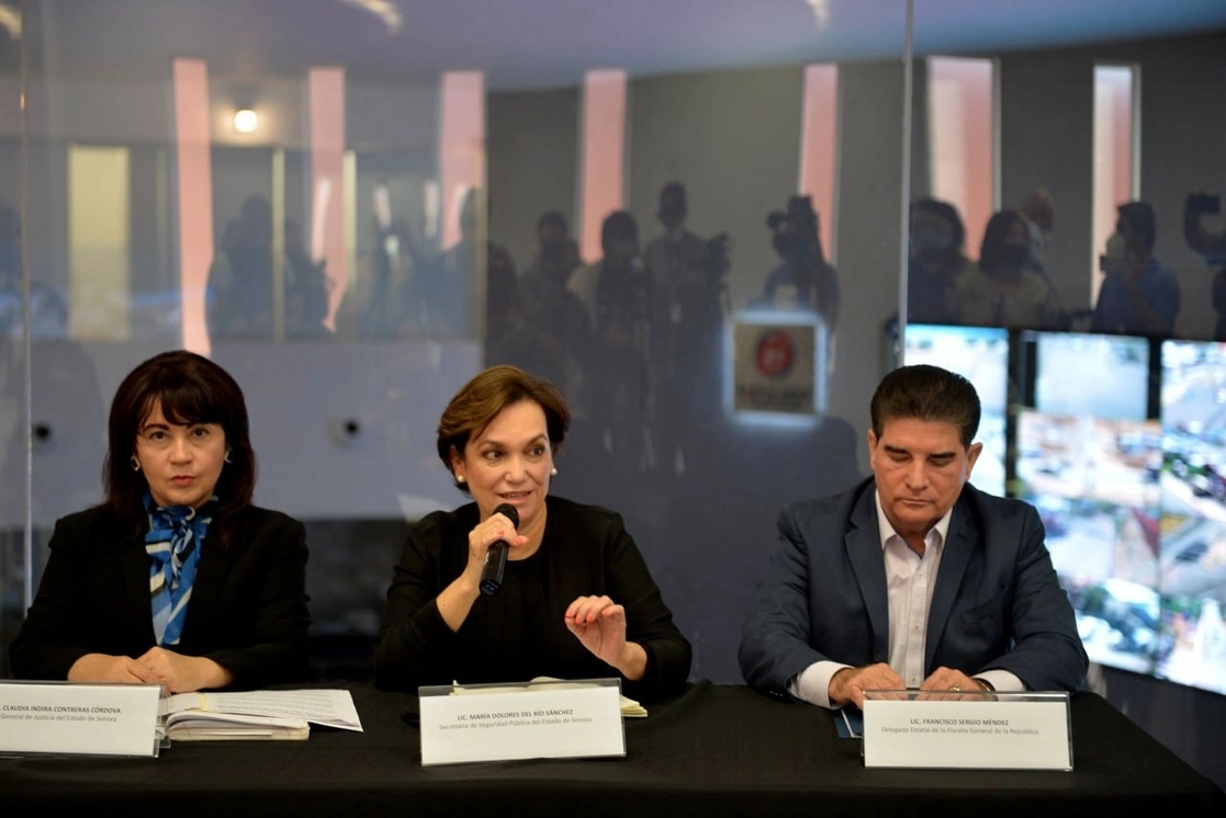 La Fiscalía de Sonora presentó avances sobre el ataque en Guaymas. Foto Cristina Gómez Lima 