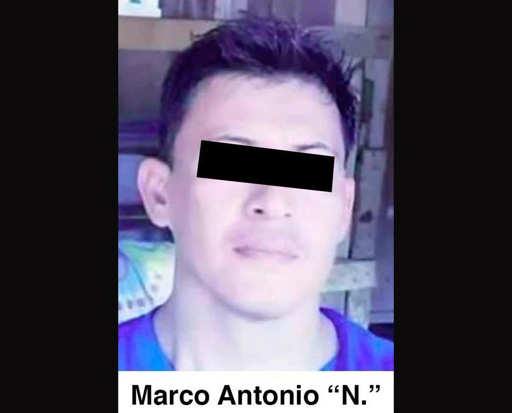 Marco Antonio, ‘El Chamelón’, fue arrestado como presunto responsable del feminicidio de la rastreadora Gladys Aranza Ramos, integrante de “Guerreras Buscadoras de Guaymas”. Foto ‘La Jornada’
