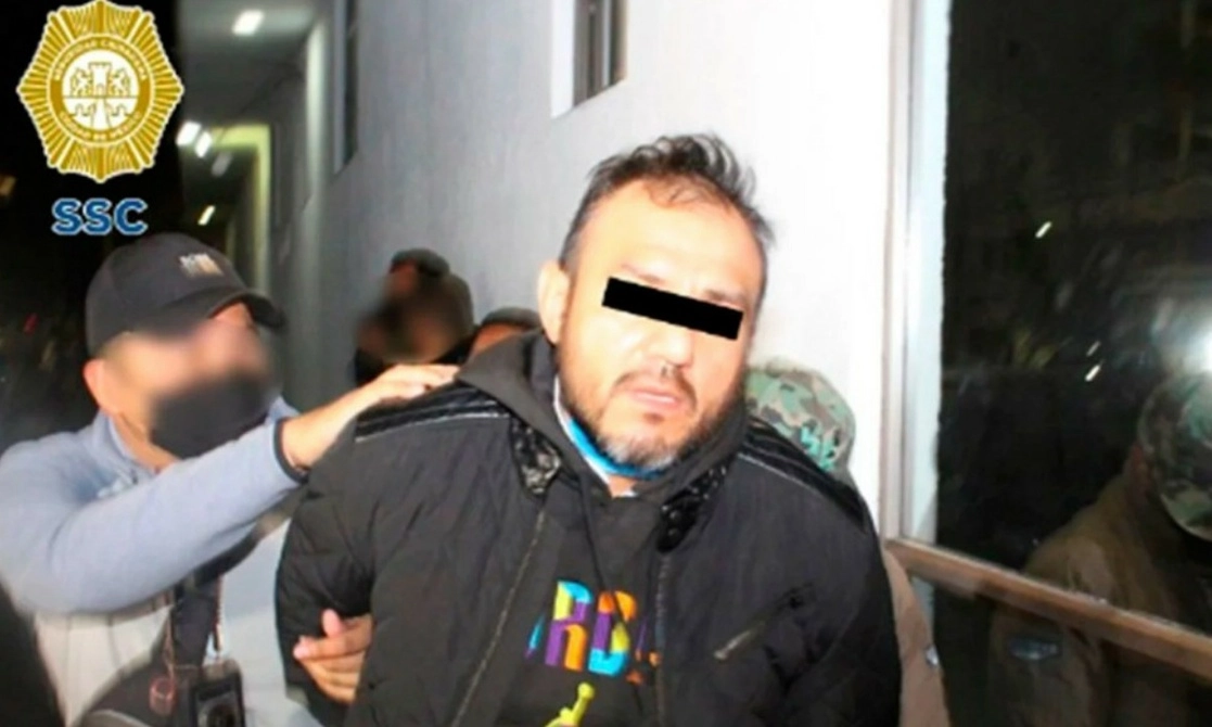 Policías capitalinos detuvieron a Juan Carlos Herrera Segura, ‘El Pipis’, posiblemente vinculado al grupo delincuencial la ‘Unión Tepito’. Foto cortesía SSC