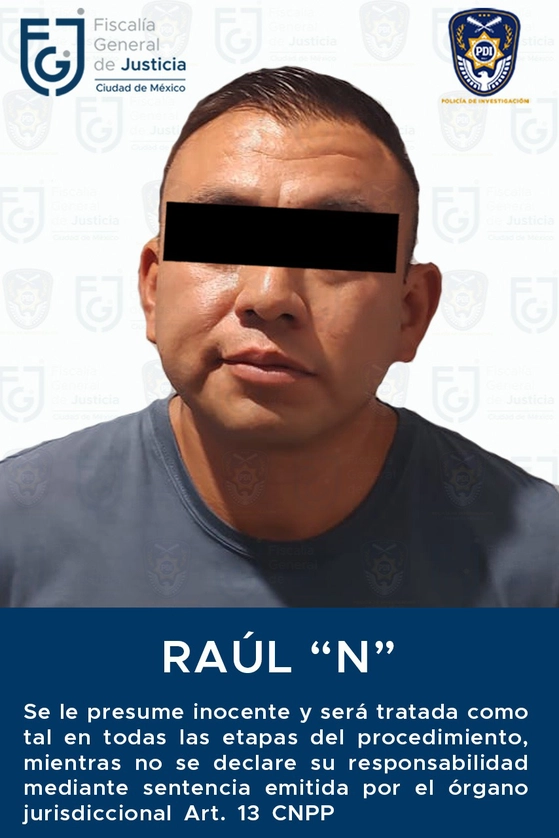 Ficha que la SSC difundió.