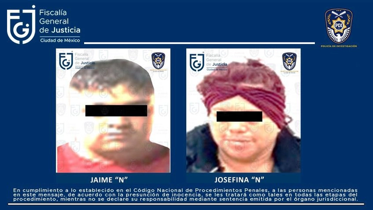 La fiscal general de Justicia de la Ciudad de México, Ernestina Godoy, informó que fueron detenidas dos personas tras el hallazgo del cuerpo de Carmen Elvia, en un inmueble de la colonia La Polvorilla, alcaldía Iztapalapa. Foto cortesía FGJ-CDMX