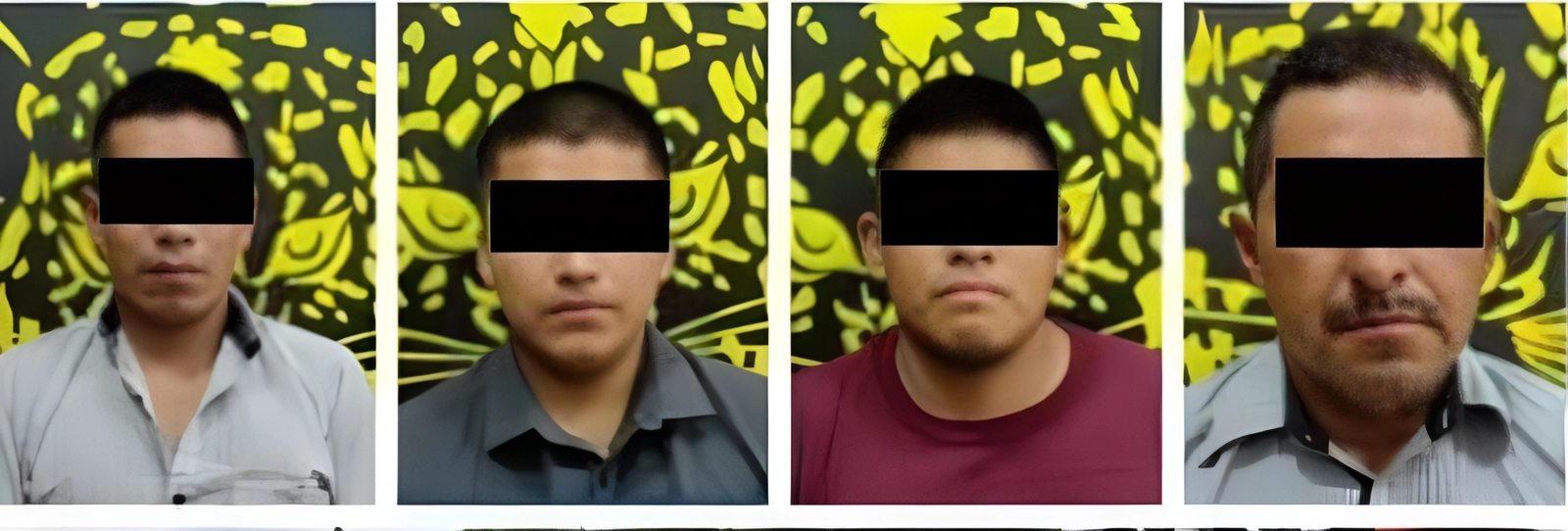 De acuerdo con la Carpeta de Investigación, el 30 de septiembre los hoy imputados habrían despojado de sus pertenencias a Adrián N, Christian N, José N, Jezabel N, Sara N y Javier N en un hotel ubicado en el municipio de Juárez, Chiapas. Foto tomada de X @FGEChiapas
