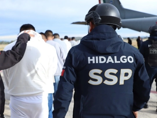 De acuerdo con Registro Nacional de Detenciones, Jacinto Ramírez fue capturado el jueves a las 17 horas en las afueras del Instituto de Formación Profesional de la Secretaría de Seguridad Pública de Hidalgo, de la colonia Palma Gorda del municipio de Mineral de la Reforma. Foto @SSP_Hidalgo 