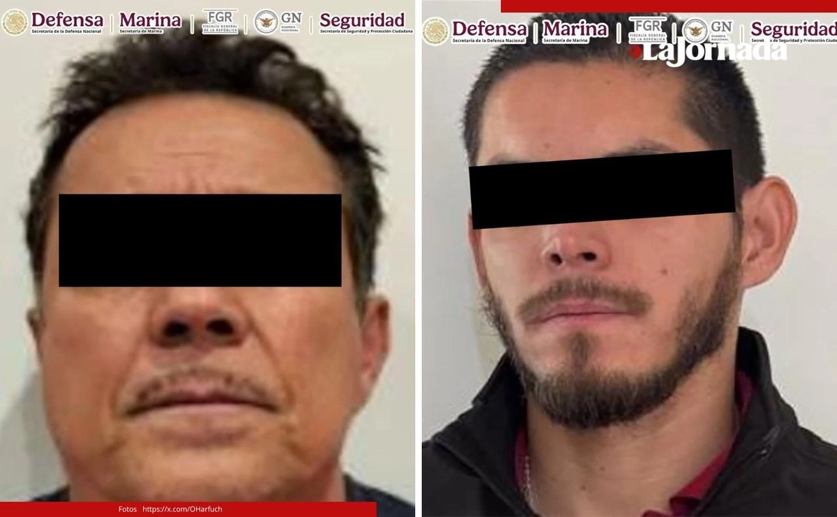 Abdel “N” de 63 años y a Miguel Ángel “N” de 32 años, los dos detenidos en los cateos. El primero de ellos cuenta con antecedentes penales por homicidio simple doloso y lesiones. Ambos son integrantes de una célula criminal de un grupo delictivo.