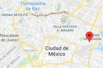 Dos ex policías de la SSC-CDMX fueron detenidos por su presunta participación en el delito de extorsión en contra de comerciantes establecidos en Gustavo A. Madero. Captura de imagen de Google Maps