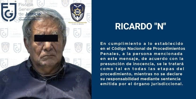 El delito que se le imputa está relacionado con la creación y administración de empresas que se constituyeron tras la quiebra de dicha empresa. Foto FGJCDMX 