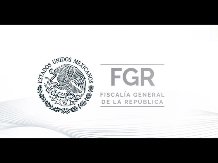 Logo de la Fiscalía General de la República. Imagen tomada de la cuenta en Twitter @FGRMexico