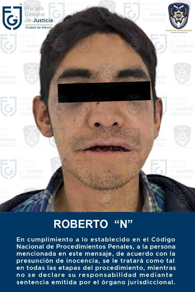 De acuerdo con las investigaciones, tras privar de la vida a la menor, abandonó su cuerpo en una zona boscosa, pero con entrevistas, inspección de videos y diversos dictámenes, se acreditó su posible participación en el delito. Foto Fiscalía Capitalina 