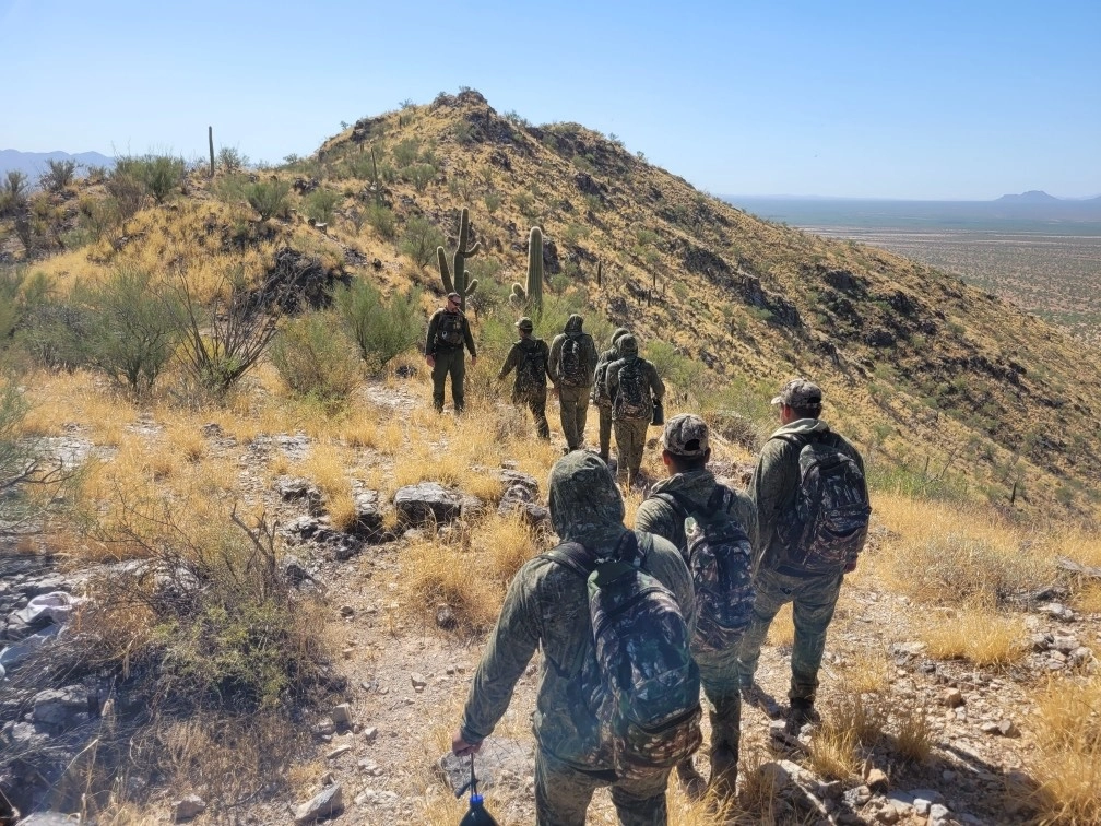 El arresto se llevó a cabo durante un operativo en el desierto en días recientes. Foto 'La Jornada'