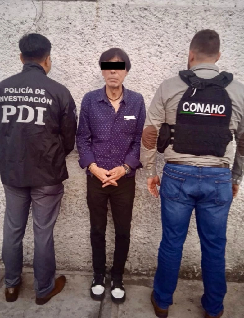 Ángel 'N' fue puesto a disposición de un juez e ingresado Reclusorio Preventivo Varonil Oriente, en la Ciudad de México. Imagen cortesía de la SSPC 