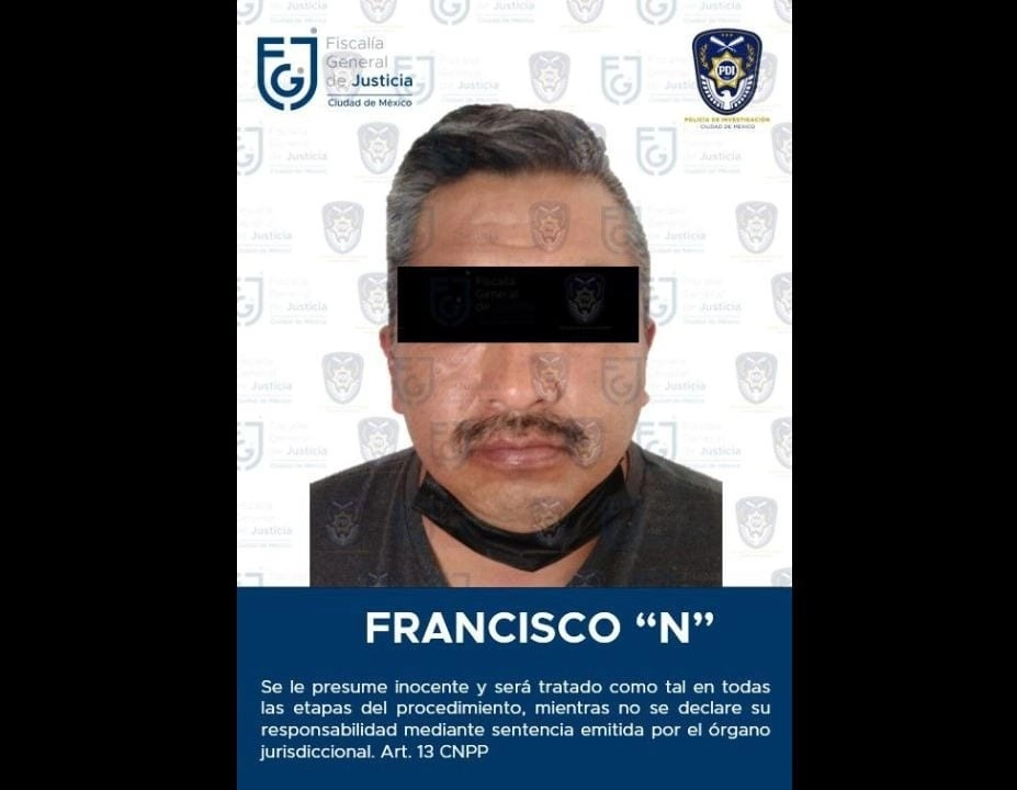 Francisco Gustavo “N” es acusado del delito contra la intimidad sexual, registrado en agosto de 2020. Foto FGJ