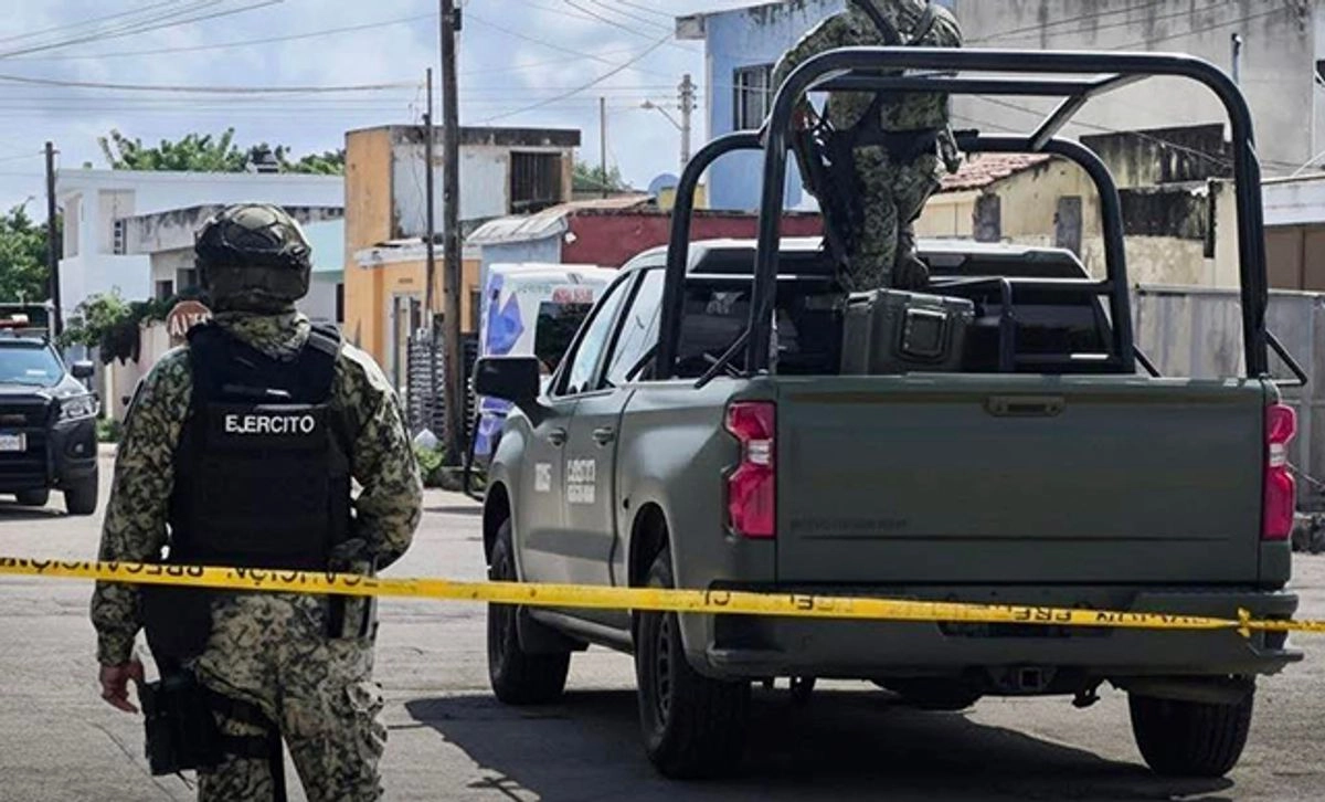 Elementos del Ejército mexicano durante labores de vigilancia. Foto 
