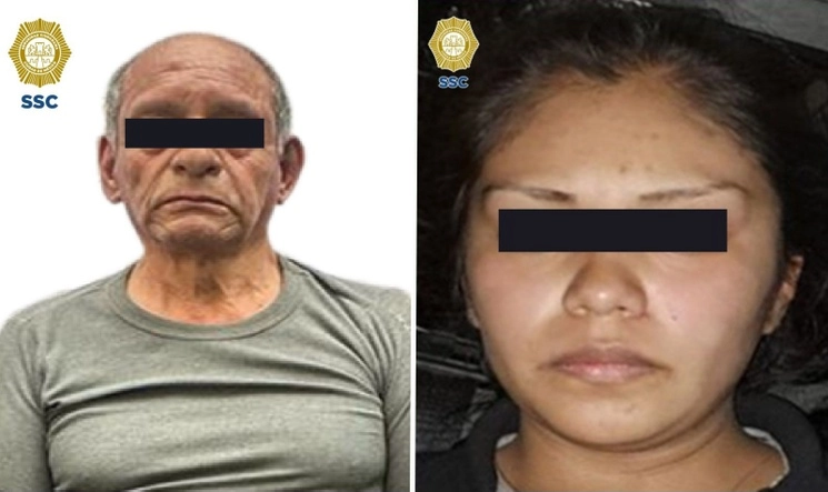 Policías de la SSC detuvieron a Jesús Antonio Nieto de 71 años como presunto agresor sexual de dos niñas menores de siete años y a la madre de las pequeñas, quien al parecer consintió los abusos, en un inmueble de la colonia Hipódromo Condesa, alcaldía de Cuauhtémoc. Foto cortesía SSC CDMX