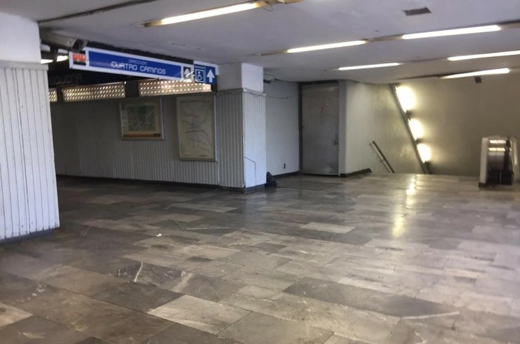 La estación Taxqueña, de la Línea 2 del Metro. Foto Cristina Rodríguez / Archivo