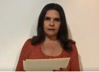La alcaldesa Norma Layón informó que tomó la decisión de cesar de su cargo al director de Seguridad Pública Municipal de San Martín Texmelucan, Luis Francisco Bustamante Flores, derivado de la orden de aprehensión. Imagen tomada de @Norma_Layon