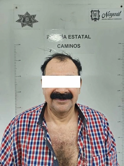 Imagen difundida por la Fiscalía de Nayarit.