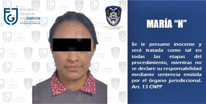 Elementos de la Fiscalía General de Justicia de la Ciudad de México y de Puebla detuvieron a una mujer como presunta responsable en el caso del desplome del helicóptero en el que hace dos años murieron los ex gobernadores de Puebla, Martha Érica Alonso y Rafael Moreno Valle. Imagen tomada del Twitter de @FiscaliaCDMX
