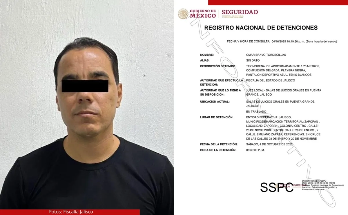 El ex goleador de las Chivas fue detenido en Zapopan, Jalisco. Foto  