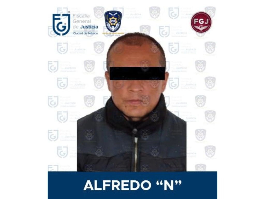 Alfredo 'N' fue trasladado al Reclusorio Preventivo Varonil Norte, donde quedó a disposición del juez penal que lo requiere. Foto cortesía