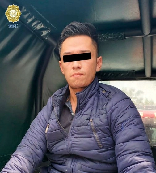 Imagen proporcionada por la SSC de la CDMX.