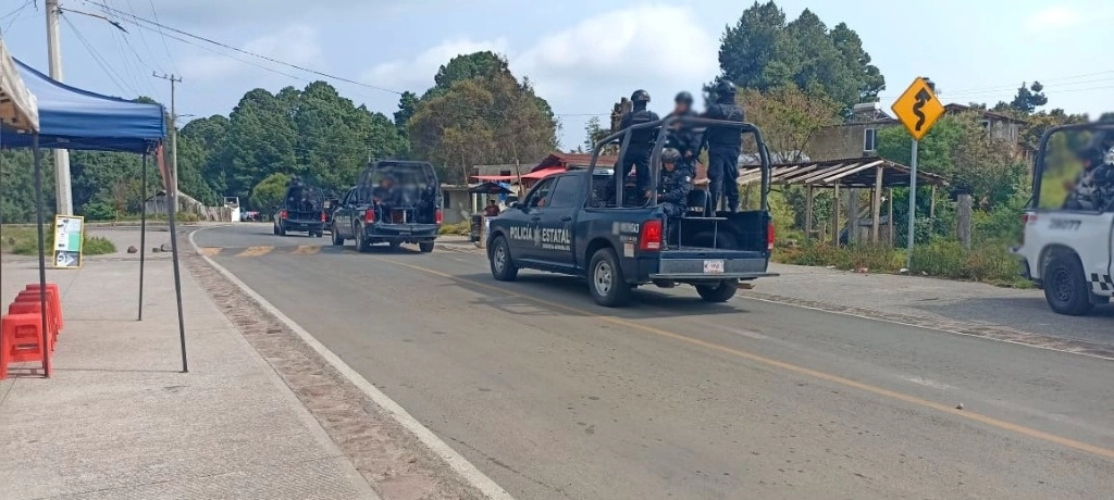 Policías mexiquenses en operativo. Foto Fiscalía Edomex/ archivo