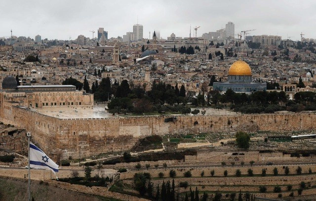 Vista de la Ciudad Vieja de Jerusalén. Foto Afp 