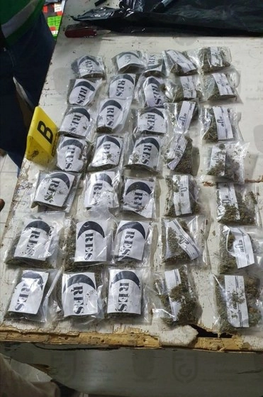 En el cateo fue encontrada droga en la vivienda. Foto La Jornada