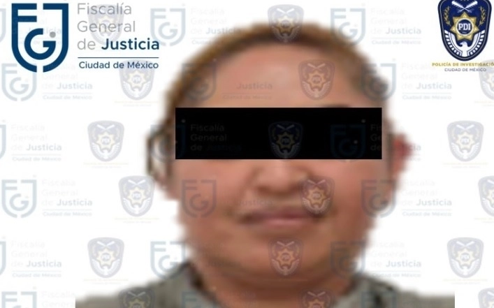 Las investigaciones llevadas a cabo por el agente del Ministerio Público permitieron establecer la probable participación de Gabriela N en los hechos, por lo que se solicitó la orden de aprehensión correspondiente. Foto FGJCDMX

