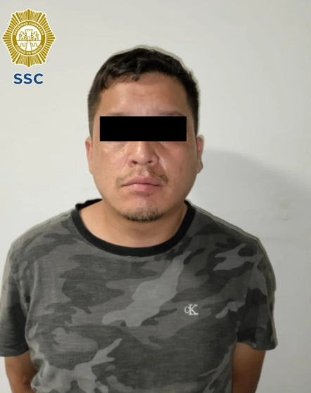 Imagen difundida por la SSC de la CDMX.