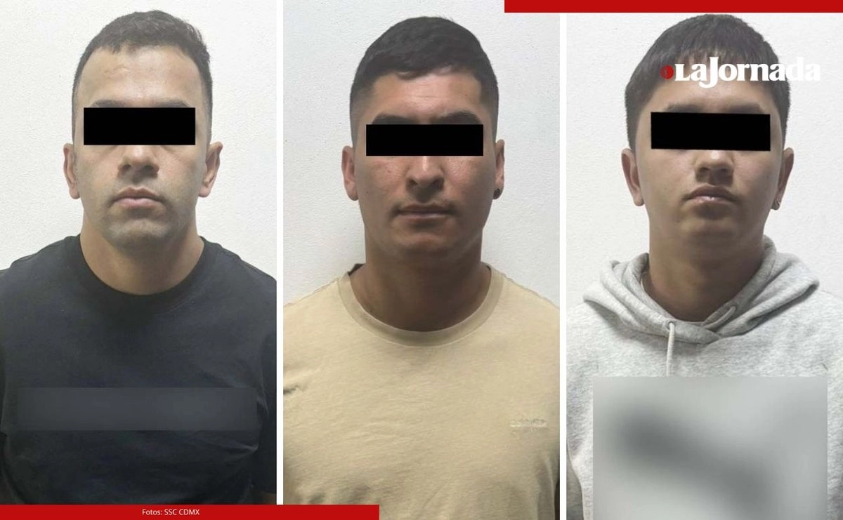 Agentes de inteligencia de la policía de CDMX detuvieron a tres sujetos de origen colombiano señalados de robar casas en el estado de México y en la capital. Fotos