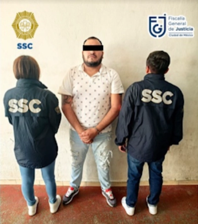 Tomas 'N' es fue detenido en Tequesquitengo, Morelos, con el apoyo de autoridades locales y de la Fiscalía General de Justicia de la Ciudad de México, siendo trasladado a la Ciudad de México e ingresado al Reclusorio Varonil Oriente. Imagen 'La Jornada'