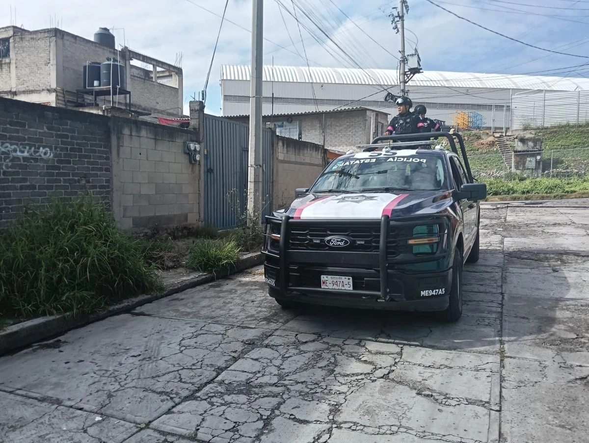 Fernando “N”, alias 'El Hacha' fue capturado en calles de la colonia La Presa por elementos del Grupo de Operaciones Especiales (GOES) de la policía municipal y de la Fuerza de Tarea Ecatepec de la Marina. Foto 